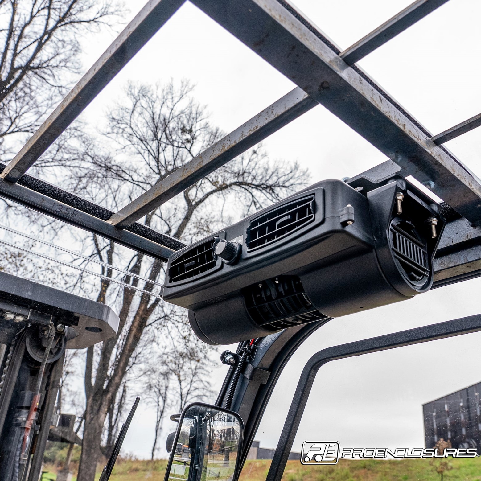ProEnclosure Toyota Forklift Cab Enclosure - Image 9