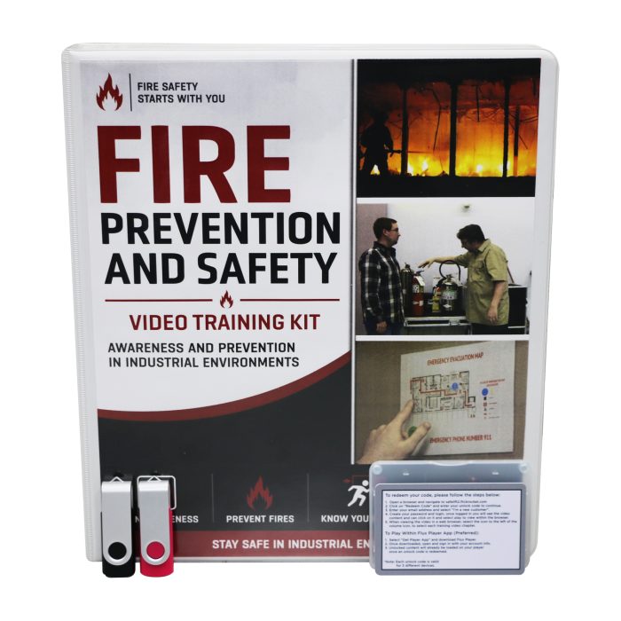 Fire Prevention & Safety in Industrial Environments Video Training Kit