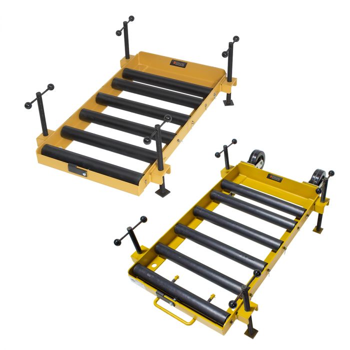 Battery Roller Service Stands with Adjustable Legs